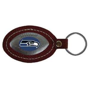  Seattle Seahawks NFL Football Key Tag (Leather): Sports 