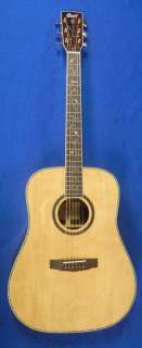 CORT EARTH 1200 SOLID WOOD ACOUSTIC GUITAR WITH MANY EXTRAS  