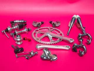  buy a used shimano 6400 ultegra tricolor 7 speed group set shifters 