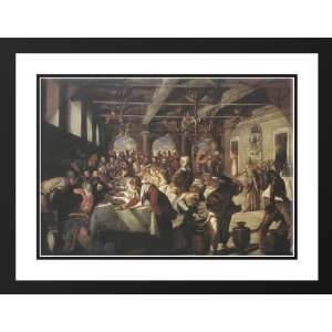  Tintoretto, Jacopo Robusti 38x28 Framed and Double Matted 