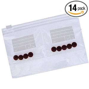  Double Compartment Pill Bags, 14 pack Health & Personal 