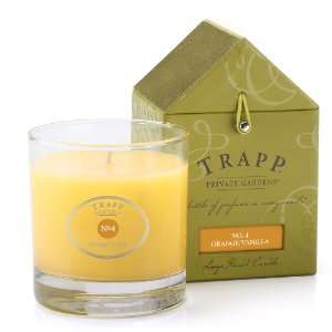   (No. 4) 7 oz. Large Poured Candle by Trapp Candles: Home & Kitchen