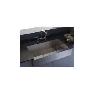   Stainless Steel Sink W/ Shortened Apron Front K 3936 Stainless Steel