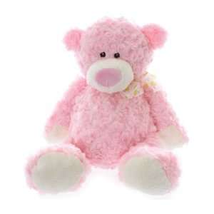  Ganz Pink Tubby Tummy Soft Swirl Bear One Size Baby