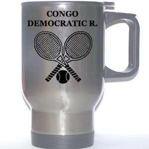  Congolese Tennis Stainless Steel Mug   Congo Democratic 