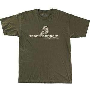  Troy Lee Designs T1981 T Shirt   Medium/Army Green 