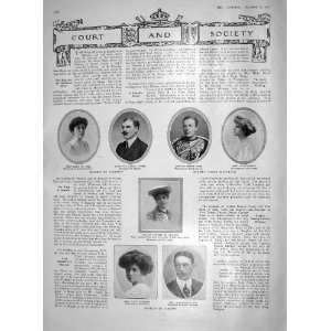  1907 URIE CLARKE ROSE BEDFORD ARCHDALE KAISER CASTLE