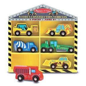  Wooden Construction Vehicles Toys & Games