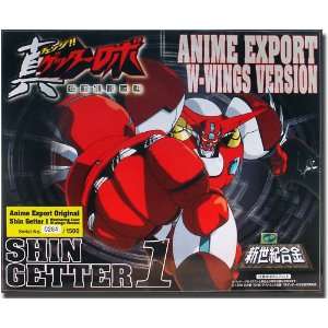  Shin Getter Robo 1 W Wings Ver Chogokin Diecast Aoshima 