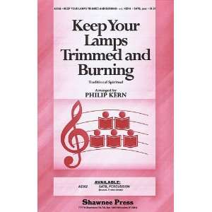   Lamps Trimmed and Burning   SATB Choral Sheet Music Musical