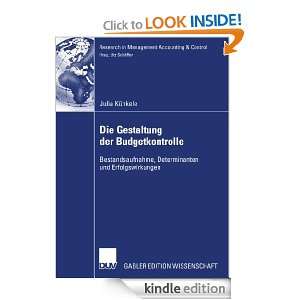   Accounting & Control) (German Edition) Julia Künkele, Prof. Dr. Utz