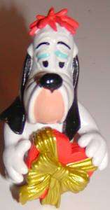 Droopy Dog with Box Candy PVC Figurine Vintage Cartoon  