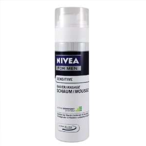  Nivea Sensitive Shave Foam 200ml shaving cream by Nivea 