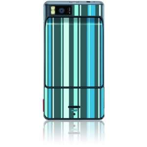   Protective Skin for DROID X   Blue Cool Cell Phones & Accessories