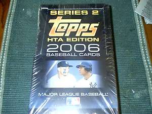 Unopened 2006 Topps Series 2 Hta Jumbos Hobby Baseball Box  