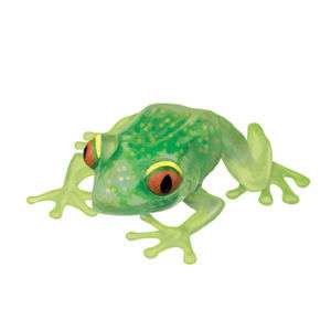 Ooey Gooey Frog Blue or Green Tactile Sensory Fidget Squeeze Toy 