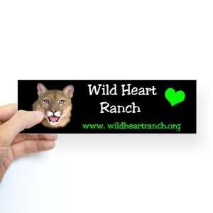 Wild Heart Ranch Animals Bumper Sticker by  Arts 