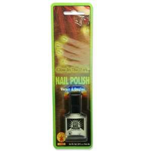 Lets Party By Rubies Costumes Nail Polish, Glow In The Dark / White 