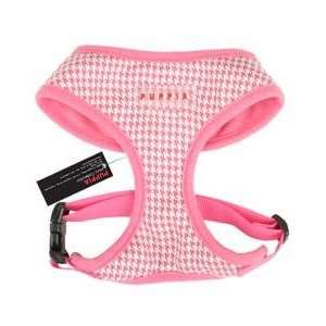  Puppia Hole In One Pink Soft Dog Harness Large: Patio 