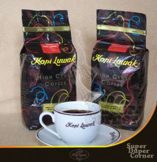 see sample image of Kopi Luwak Beans and Grounds that available in our 