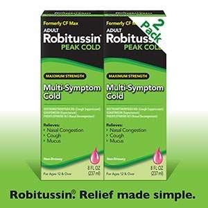    Symptom Cold Formerly Cough & Cold CF Max 2 Bottles, 8 Ounces Each