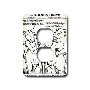 Londons Times Funny Cow Cartoons   Boring Cows aka Milk Duds   Light 