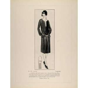  Fashion Haute Couture Dress Chantal   Original Print