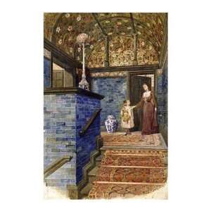Staircase Hall With William De Morgan Tiles: T. Hamilton Crawford. 10 