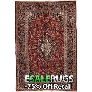  7 8 x 11 1 Kashan Hand Knotted Persian rug