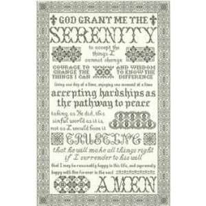  Serenity Prayer (cross stitch) Arts, Crafts & Sewing