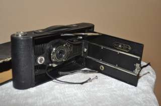 Eastman Kodak Model 3A Hawk Eye Folding Camera Rochester NY Excellent 
