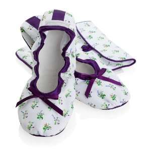  Crabtree & Evelyn Floral Accessories   Floral Slippers 