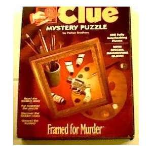    Framed for Murder; 500 Pcs Clue Mystery Puzzle Toys & Games
