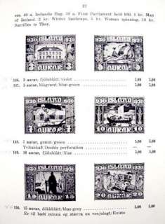 Islenzk Frimerki 1959 Catalogue Of Icelandic Stamps  