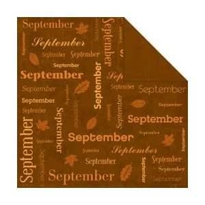  Calendar Collection Double Sided Paper 12X12   September 