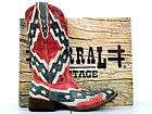 Corral Mens Rebel Flag Square Toe Cowboy Boots