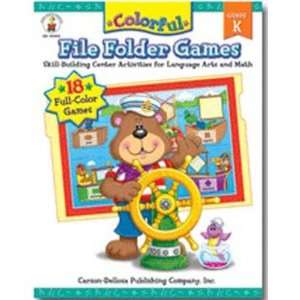   Publications CD 104048 Colorful File Folder Games Gr K Toys & Games