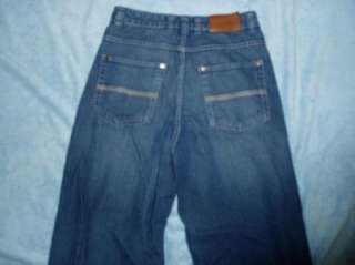 SEAN JOHN boys 18 worn DISTRESSED baggy jeans 28x29  