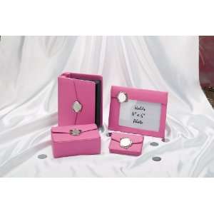  Creative Gifts PINK CARD CASE W/ ENG SEAL, 2