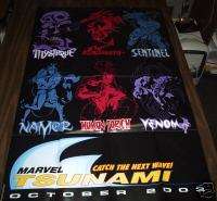 MARVEL TSUNAMI poster rare comic promo, Venom, Mystique  