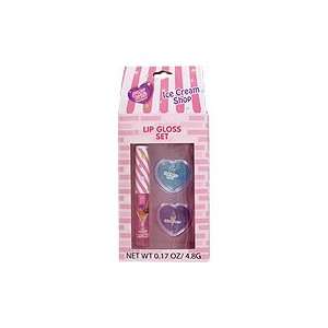 Ice Cream Shop Lip Gloss Set   Berry Delight, Bluberry Frost & Twisted 