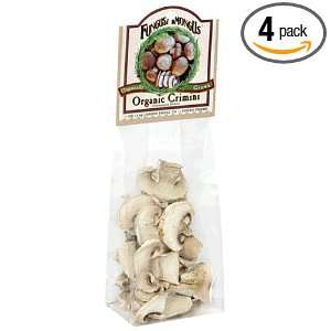 FungusAmongUs Dried Mushrooms, Organic Crimini, 0.5 Ounce Units (Pack 
