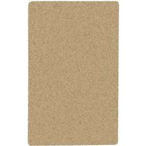 Crinkle Collection Crinkle 1605 Beige Ivory Contemporary Shag Area Rug 