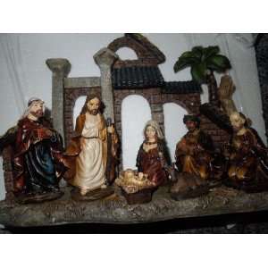  Holiday Living Resin Nativity 14
