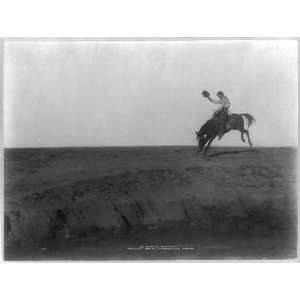 Cowboys,XIT Ranch,Texas Panhandle,bronco busting,c1904 