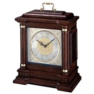  Seiko Solid Oak Mantel Carriage Clock with Chime: Home 