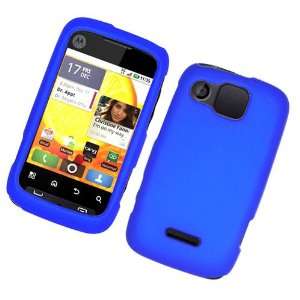  Blue Texture Hard Protector Case Cover For Motorola Citrus 