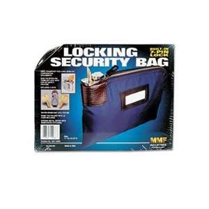  Seven Pin Security/Night Deposit Bag w/2 Keys, Nylon, 8 1 