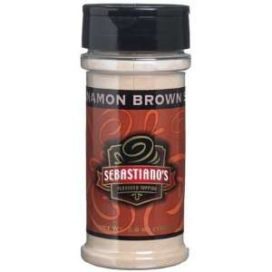 Sebastianos Flavored Topping, Cinnamon Brown Sugar, 5.6 oz, 6 pk 