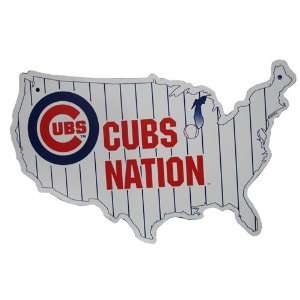 Chicago Cubs Cubs Nation Sign by Wincraft  Sports 